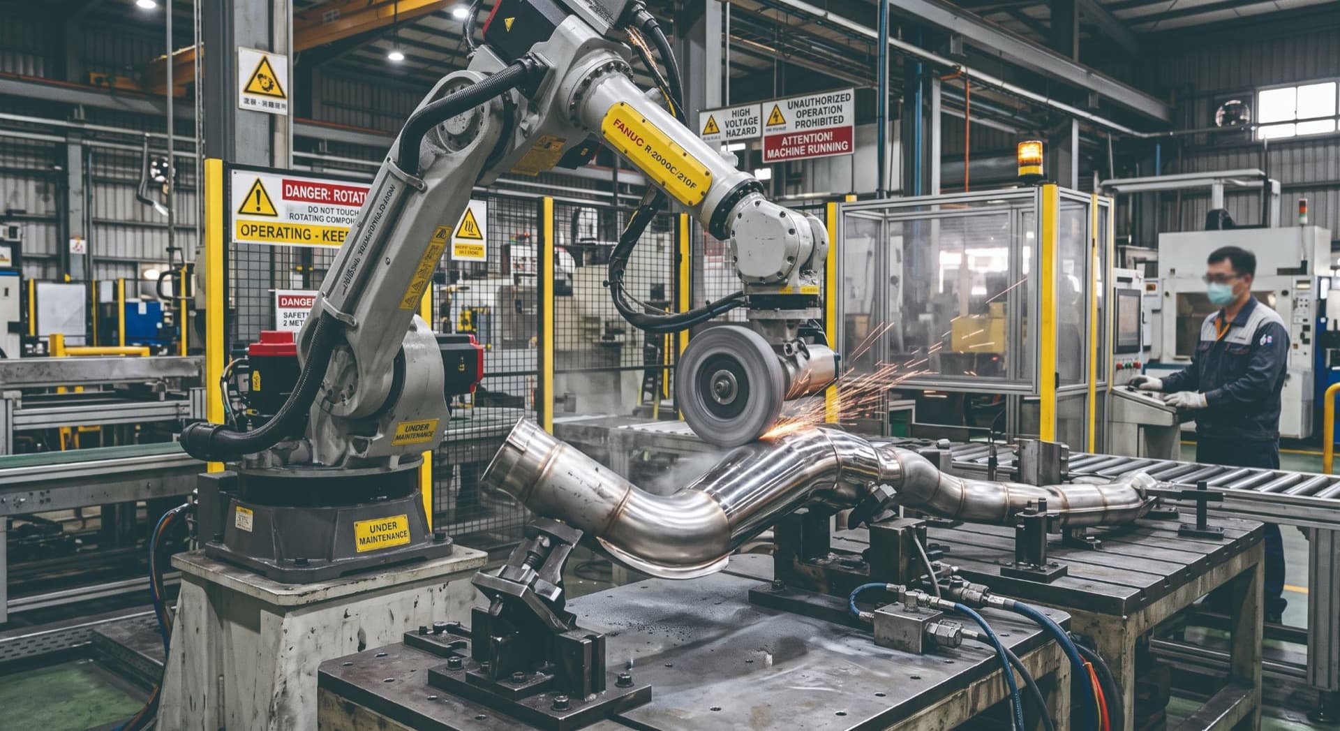 Surface polishing / grinding / precision welding